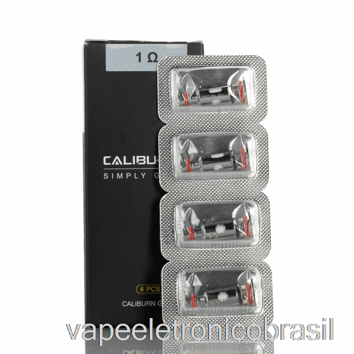 Bobinas De Substituição Vape Eletrônico Uwell Caliburn G 1.0ohm Mtl